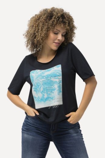 Plus size veliki brojevi Majica kratkih rukava s printom za punije