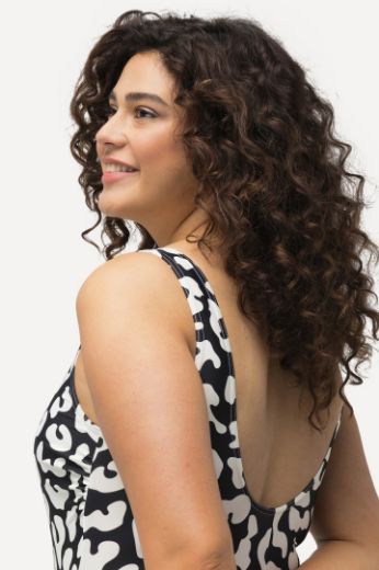 Plus size veliki brojevi Kupaći kostim jednodijelni s životinjskim printom za punije