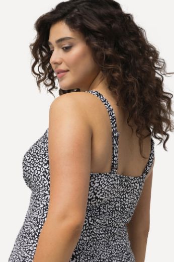 Plus size veliki brojevi Kupaći kostim haljina životinjskog printa za punije