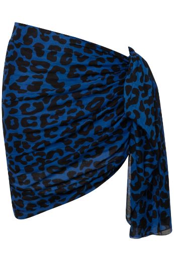 Plus size veliki brojevi Pareo leopard motiva za punije