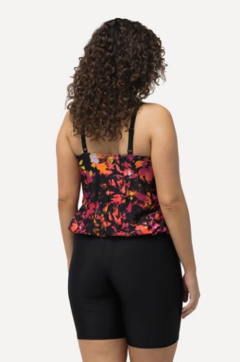 Plus size veliki brojevi Kupaći kostim Tankini s produženim nogavicama za punije