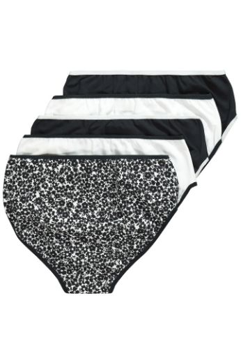 Plus size veliki brojevi Gaćice midi 5 komada za punije