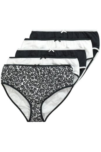 Plus size veliki brojevi Gaćice midi 5 komada za punije