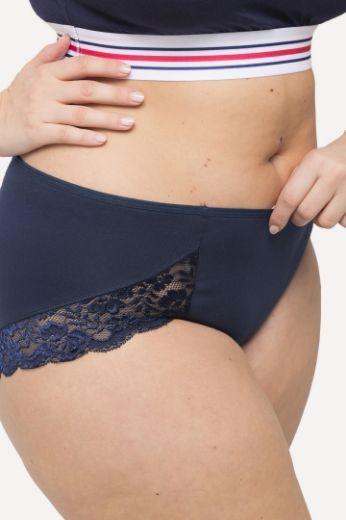 Plus size veliki brojevi Gaćice s dodatkom ukrasne čipke 3 komada za punije