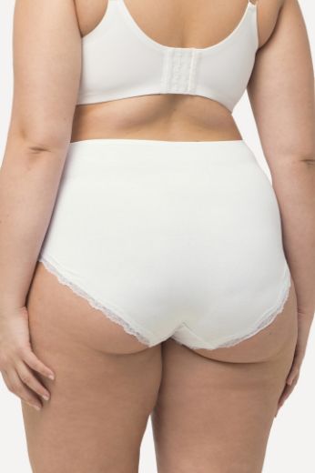 Plus size veliki brojevi Gačice maxi 3 komada s dodatkom čipke na obrubu za punije