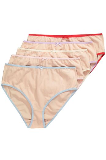 Plus size veliki brojevi Gaćice midi 5 komada za punije