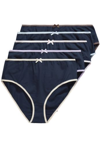 Plus size veliki brojevi Gaćice midi 5 komada za punije