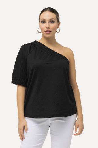 Plus size veliki brojevi Bluza s otvorenim ramenom za punije