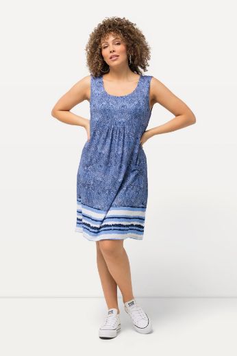 Plus size veliki brojevi Haljina bez rukava kraćeg kroja za punije
