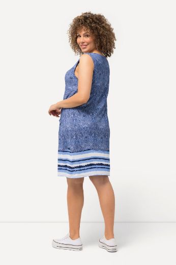 Plus size veliki brojevi Haljina bez rukava kraćeg kroja za punije