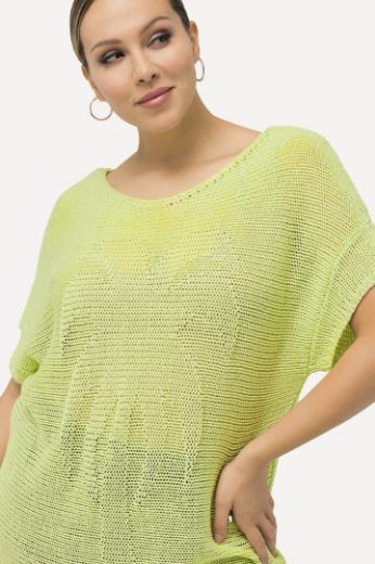 Plus size veliki brojevi Pulover lagani kratkih rukava s motivom palme za punije