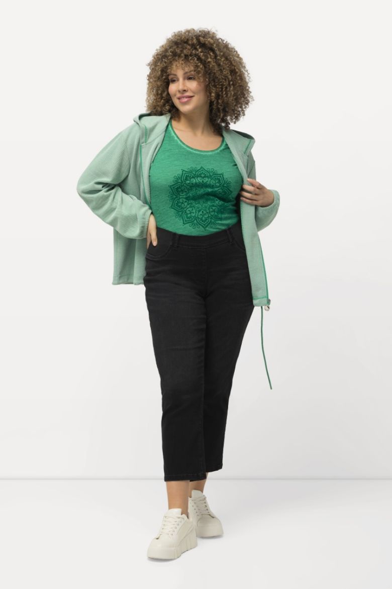 Plus size veliki brojevi Traperice 7/8 Sienna za punije