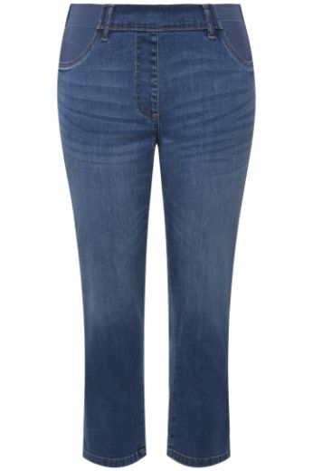 Plus size veliki brojevi Traperice 7/8 Sienna za punije