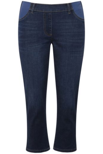 Plus size veliki brojevi Traperice 7/8 Sienna za punije