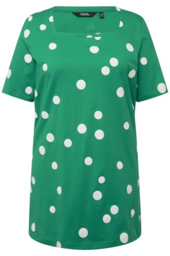 Plus size veliki brojevi Majica A kroja s printom točki za punije
