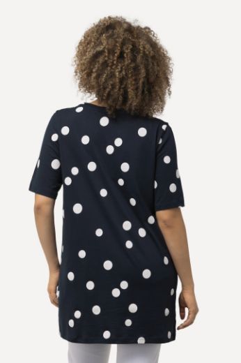 Plus size veliki brojevi Majica A kroja s printom točki za punije
