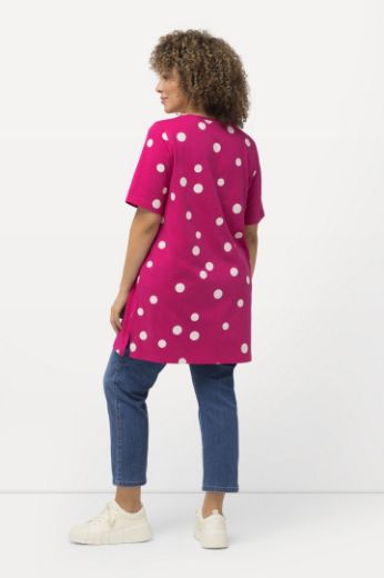 Plus size veliki brojevi Majica A kroja s printom točki za punije