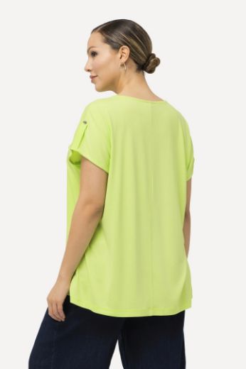 Plus size veliki brojevi Bluza V izreza za punije