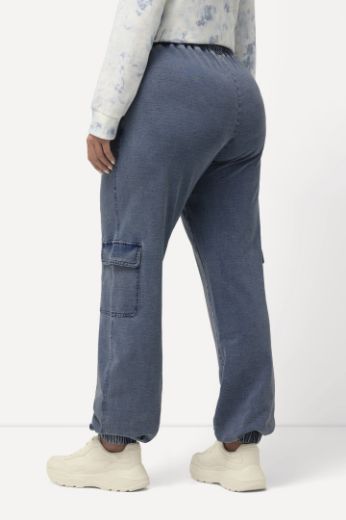 Plus size veliki brojevi Hlače Cargo na vezanje za punije
