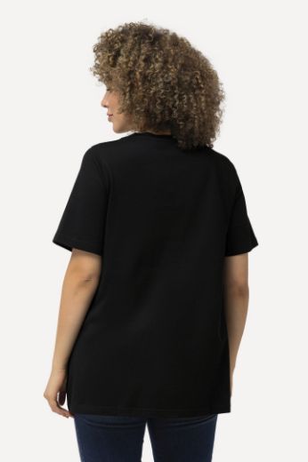 Plus size veliki brojevi Majica kratkih rukava s ukrasnim dodatkom na ovratniku za punije