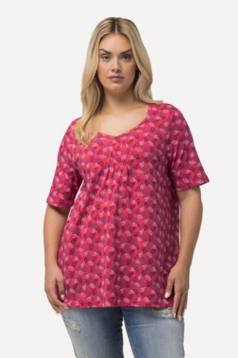 Plus size veliki brojevi Majica kratkih rukava A kroja s printom za punije
