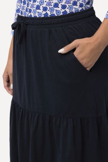 Plus size veliki brojevi Suknja na volane za punije