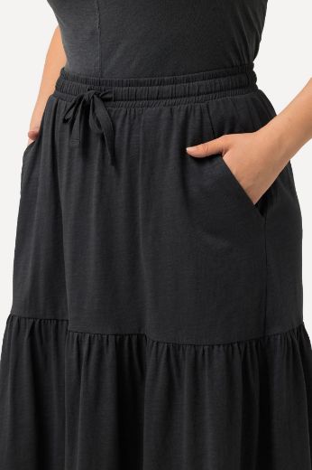 Plus size veliki brojevi Suknja na volane za punije