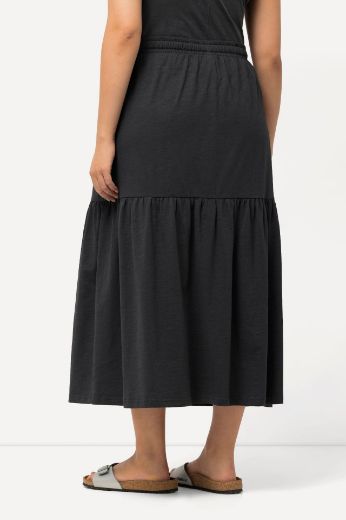 Plus size veliki brojevi Suknja na volane za punije