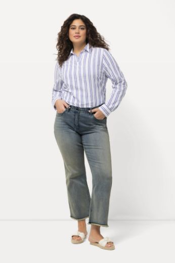 Plus size veliki brojevi Hlače Mary šireg kroja nogavica za punije
