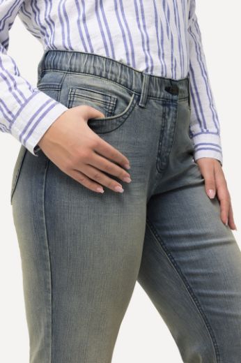 Plus size veliki brojevi Hlače Mary šireg kroja nogavica za punije