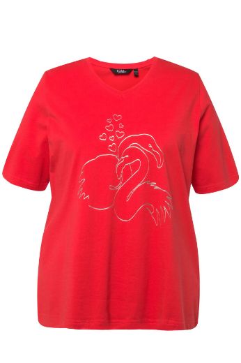 Plus size veliki brojevi Majica kratkih rukava V ovratnika motiv delfina za punije