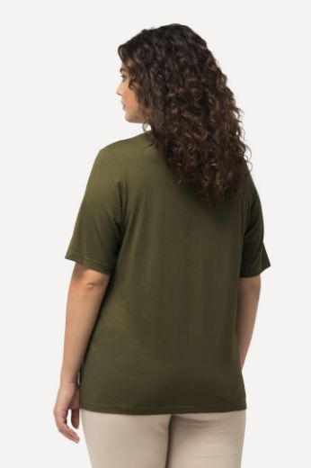 Plus size veliki brojevi Majica kratkih rukava V ovratnika motiv delfina za punije