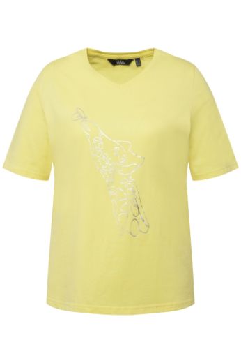 Plus size veliki brojevi Majica kratkih rukava V ovratnika motiv delfina za punije