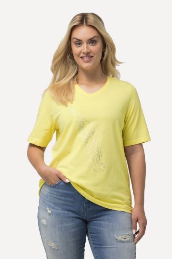 Plus size veliki brojevi Majica kratkih rukava V ovratnika motiv delfina za punije