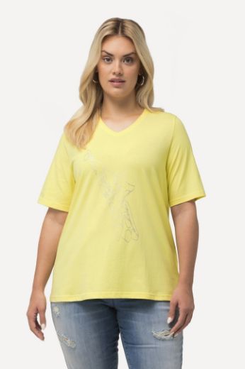 Plus size veliki brojevi Majica kratkih rukava V ovratnika motiv delfina za punije