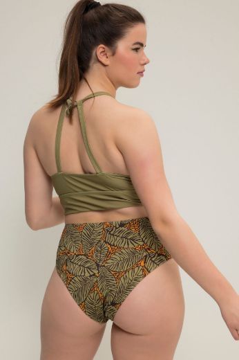Plus size veliki brojevi Gaće kupaće s printom za punije