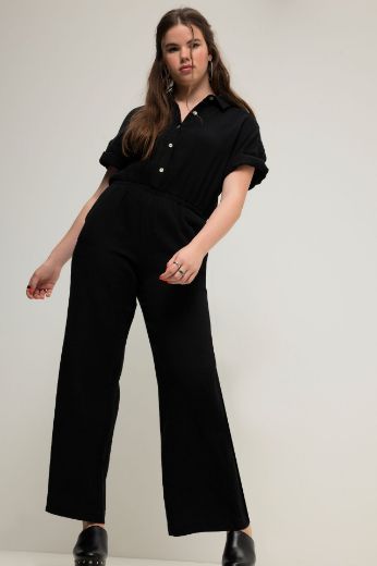 Plus size veliki brojevi Kombinezon kratkih rukava za punije