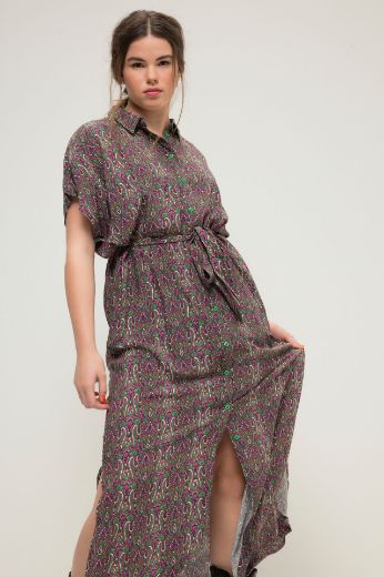 Plus size veliki brojevi Haljina maxi na vezanje za punije