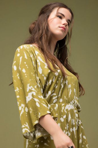 Plus size veliki brojevi Haljina maxi A kroja za punije