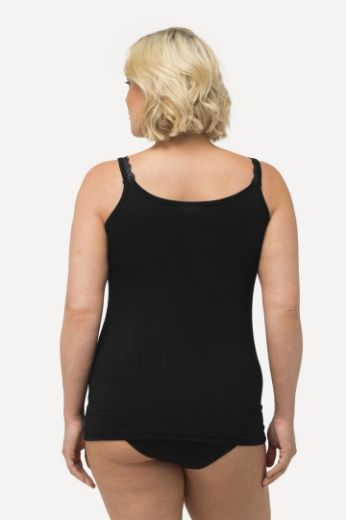 Plus size veliki brojevi Potkošulja s dodatkom čipke za punije