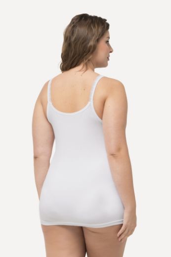 Plus size veliki brojevi Potkošulja s dodatkom čipke za punije