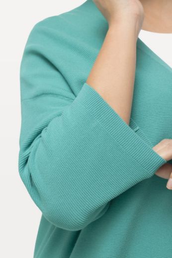 Plus size veliki brojevi Kardigan kraćeg kroja s 3/4 rukavima za punije