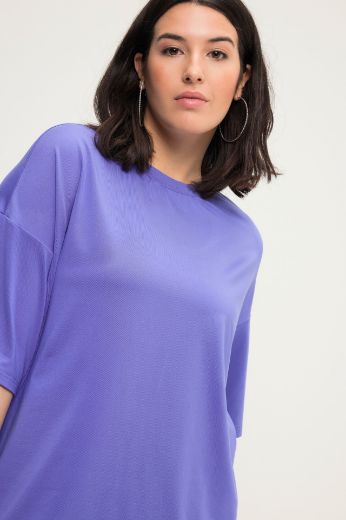 Plus size veliki brojevi Majica šireg kroja s natpisom na leđima za punije