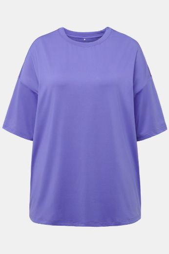 Plus size veliki brojevi Majica šireg kroja s natpisom na leđima za punije