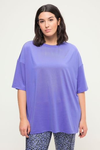 Plus size veliki brojevi Majica šireg kroja s natpisom na leđima za punije