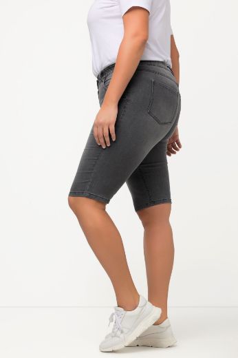 Plus size veliki brojevi Hlače bermude od trapera za punije