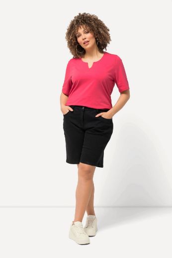 Plus size veliki brojevi Hlače bermude od trapera za punije