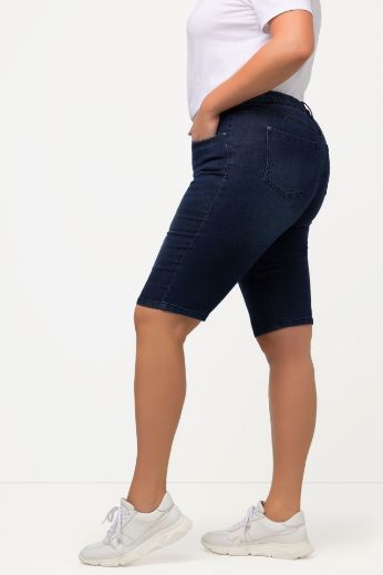 Plus size veliki brojevi Hlače bermude od trapera za punije