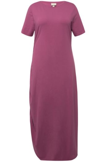 Plus size veliki brojevi Haljina maxi kratkih rukava za punije