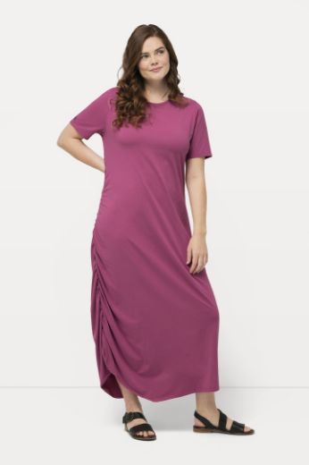 Plus size veliki brojevi Haljina maxi kratkih rukava za punije